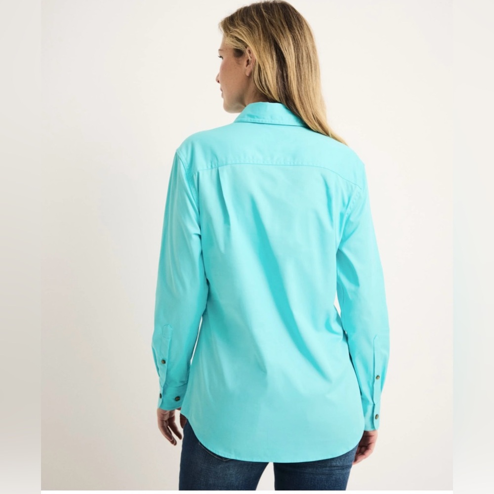Teal Button-Up Shirt size XL